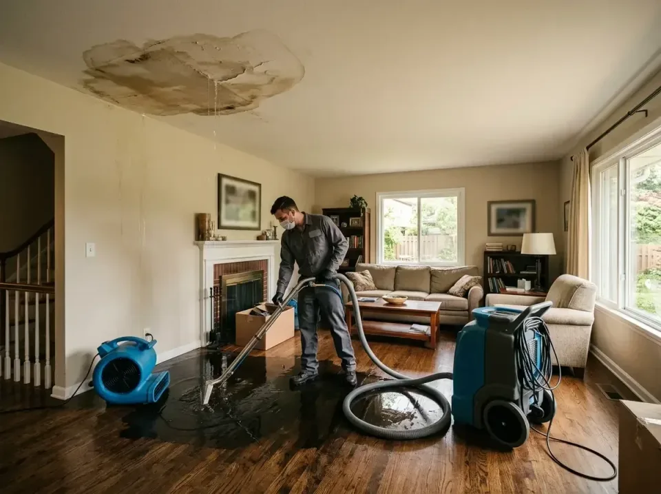 attic-pipe-burst-ceiling-drip-008 — frequently asked questions, Water Damage Restoration & Carpet Care in Lake Norman of Cat…